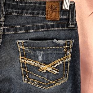 BKE Stella Boot Cut Low Rise Jeans